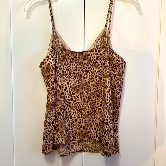 Leopard Camisole Brown & Cream Sz SML NEW! - Picture 3 of 4